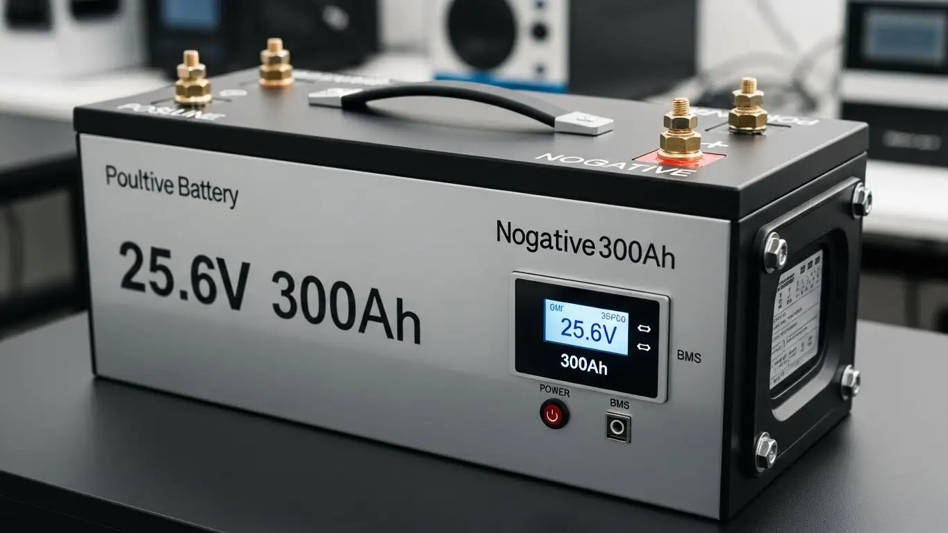 25.6Батарея V 300Ah Lifepo4