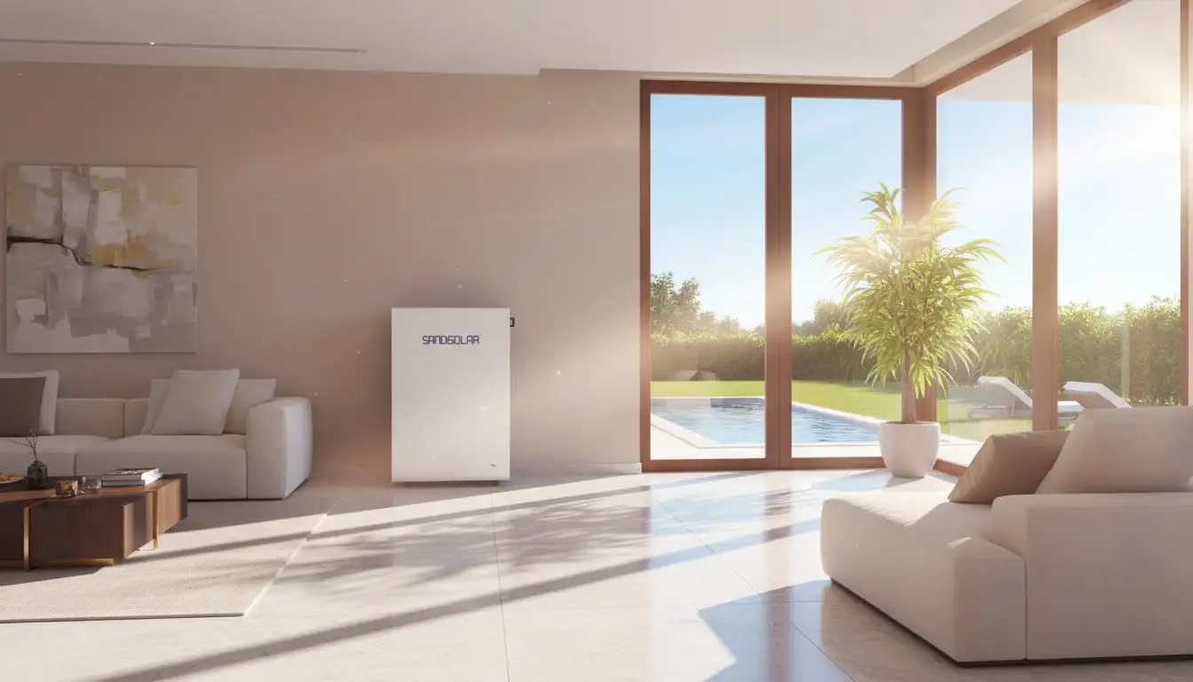 Акумулятор LiFePO4 для зберігання енергії в побутових приміщеннях