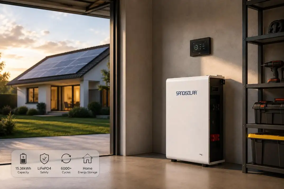 15,36kWh LiFePO₄ акумулятор